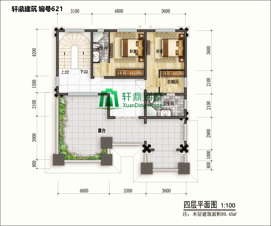 高端歐式四層自建別墅設計圖14.jpg 高端歐式四層自建別墅設計圖14.jpg