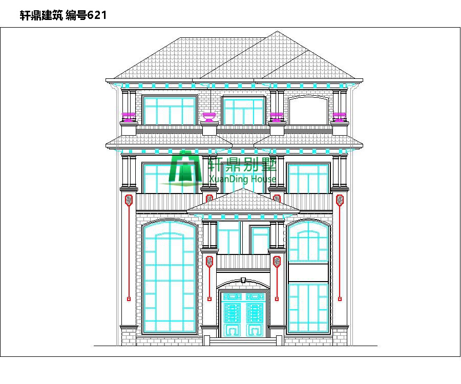 高端歐式四層自建別墅設計圖15.jpg 高端歐式四層自建別墅設計圖15.jpg