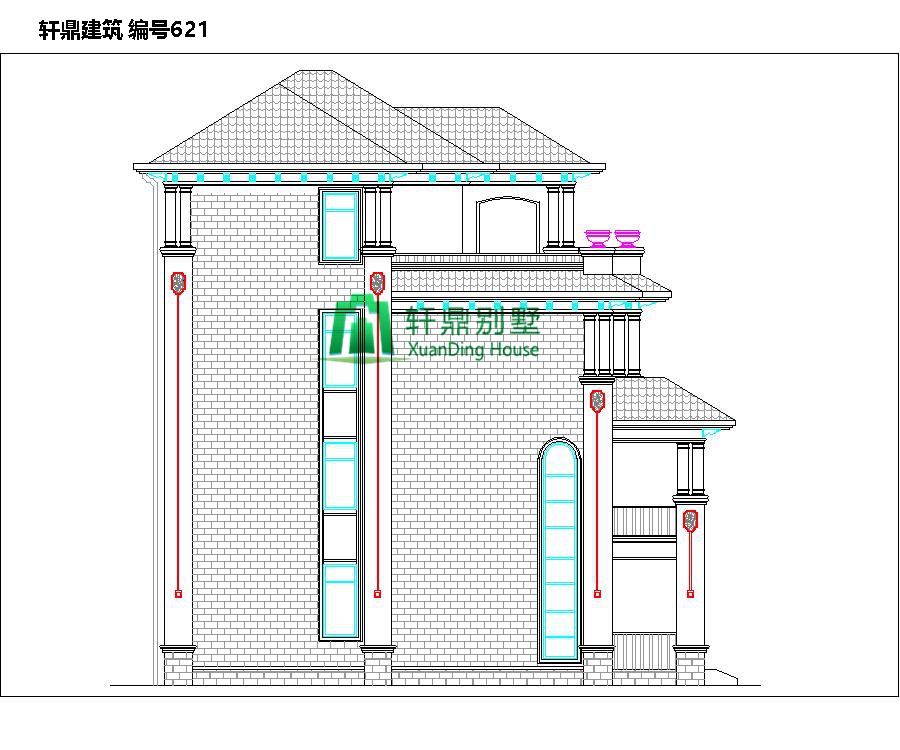 高端歐式四層自建別墅設計圖17.jpg 高端歐式四層自建別墅設計圖17.jpg