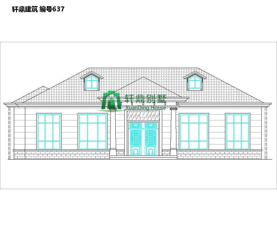 一層自建別墅設計施工圖1.jpg 一層自建別墅設計施工圖1.jpg