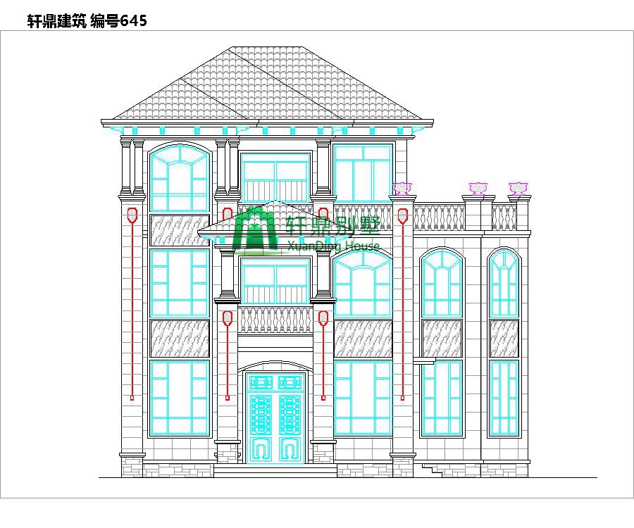 三層自建別墅設計圖1.jpg 三層自建別墅設計圖1.jpg