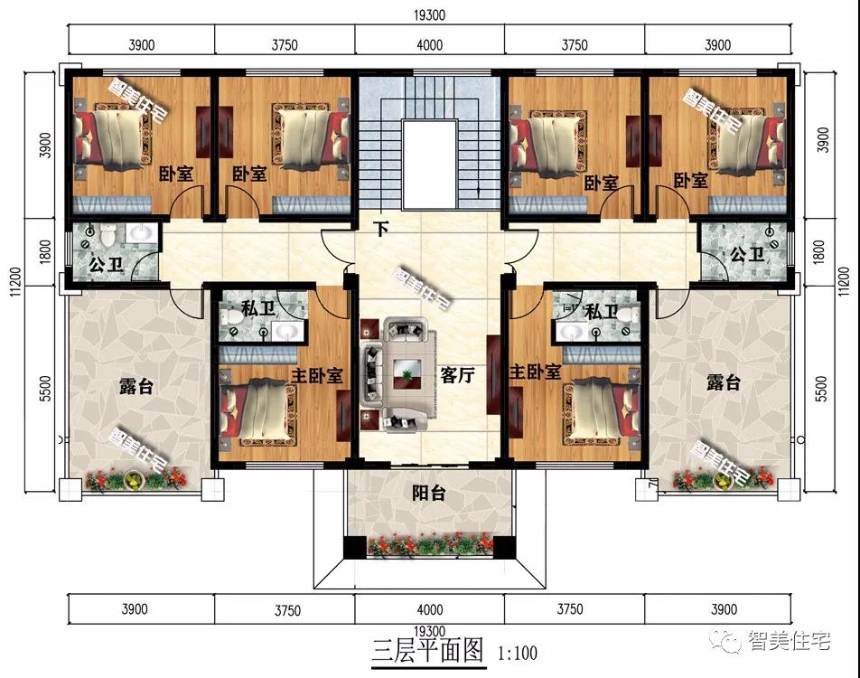 中式設計的獨棟別墅 中式設計的獨棟別墅