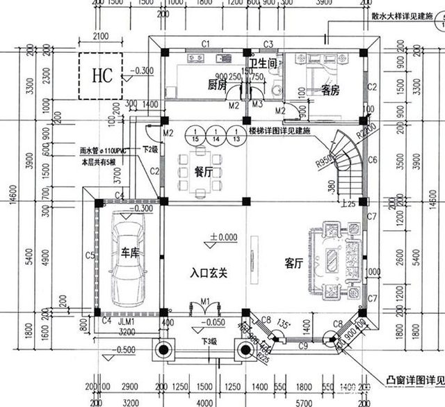 農(nóng)村復(fù)式三層建筑設(shè)計圖紙 農(nóng)村復(fù)式三層建筑設(shè)計圖紙