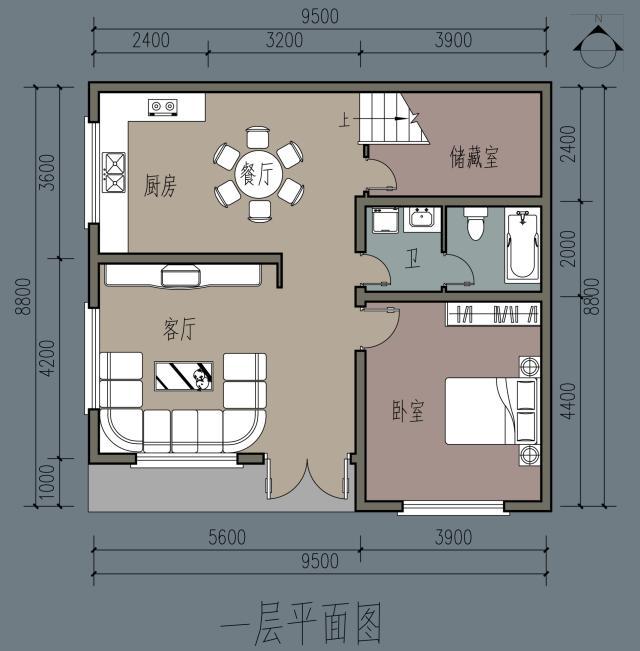 兩層的農村別墅 兩層的農村別墅