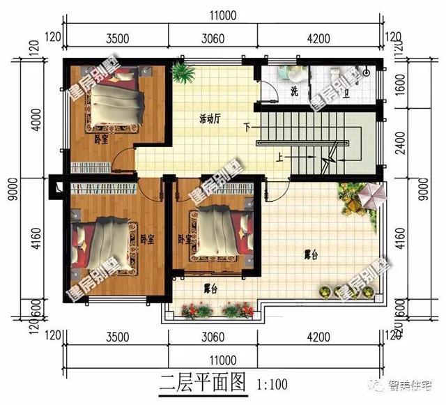 帶露臺的兩層鄉村別墅 帶露臺的兩層鄉村別墅
