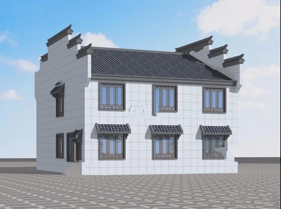 農村自建中式別墅 農村自建中式別墅