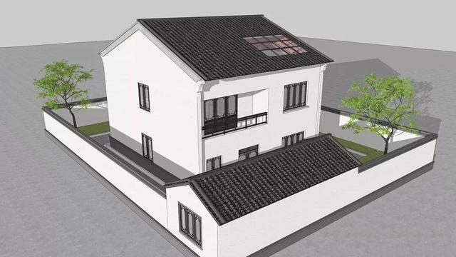 兩層中式別墅 兩層中式別墅