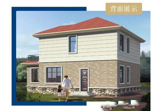 農村自建兩層歐式別墅設計圖 農村自建兩層歐式別墅設計圖