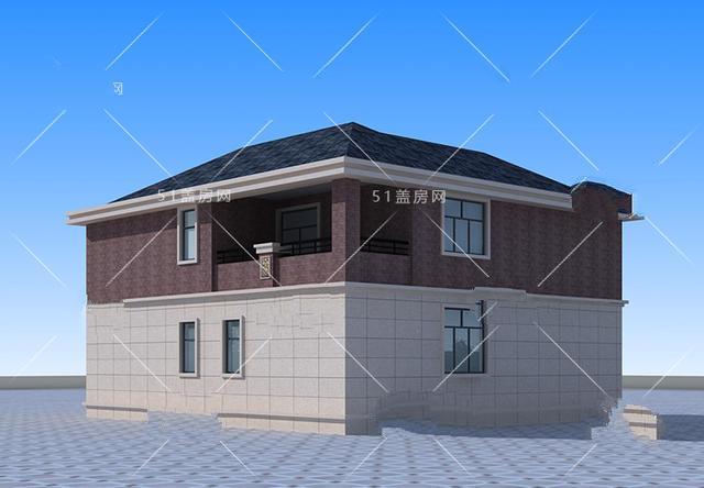 新中式兩層別墅 新中式兩層別墅