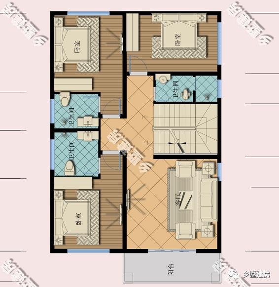 8X12米的農村自建房屋 8X12米的農村自建房屋