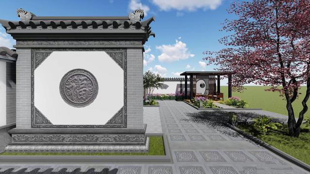 中式的四合院設計 中式的四合院設計