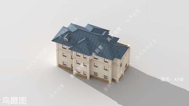 歐式三層別墅風格設計圖紙 歐式三層別墅風格設計圖紙