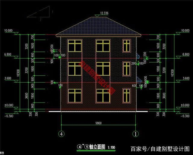 農村三層別墅的設計 農村三層別墅的設計