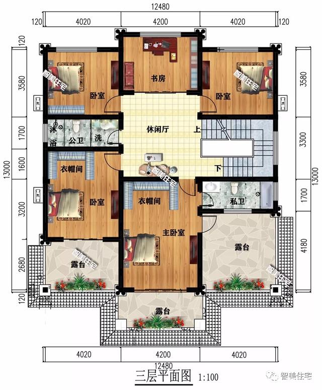 簡歐式農村自建別墅設計 簡歐式農村自建別墅設計