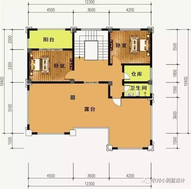 二層帶車庫的農(nóng)村別墅 二層帶車庫的農(nóng)村別墅