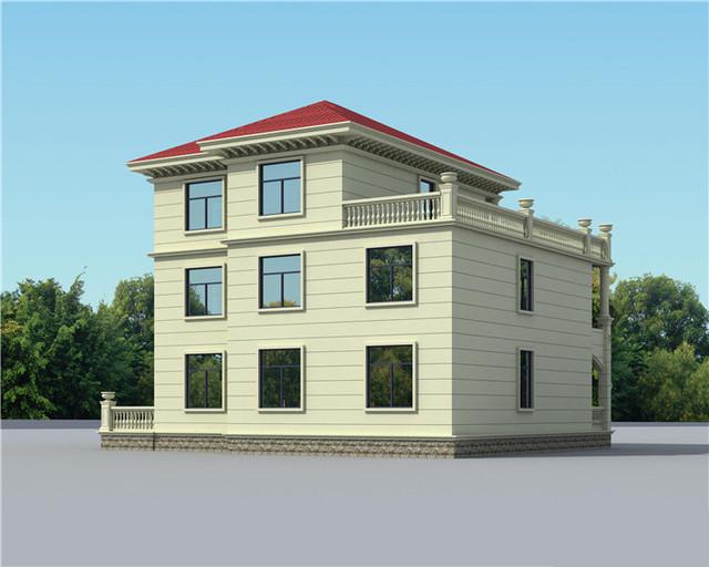 農村自建三層 歐式別墅設計 農村自建三層 歐式別墅設計