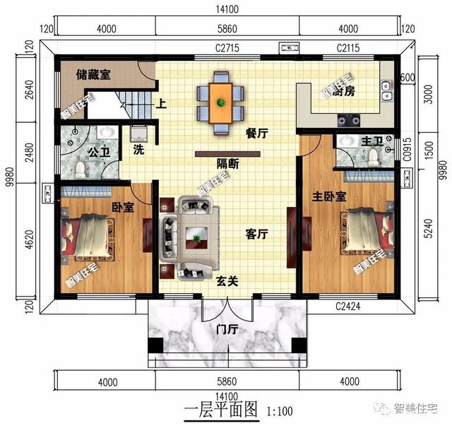美麗的二層別墅設計 美麗的二層別墅設計