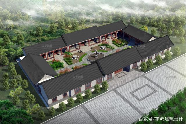 農(nóng)村中式四合院別墅設(shè)計(jì) 農(nóng)村中式四合院別墅設(shè)計(jì)
