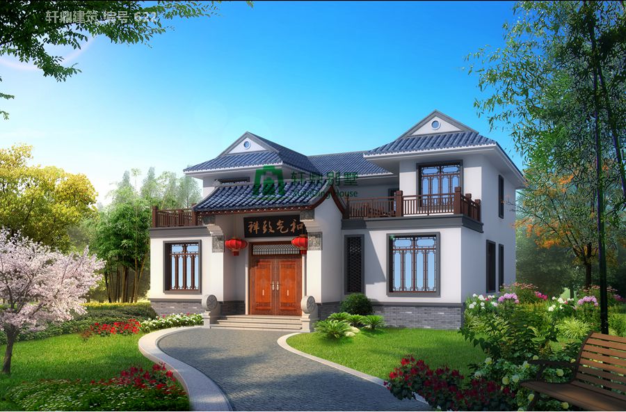 11高端帶院中式自建別墅設(shè)計圖1.jpg 11高端帶院中式自建別墅設(shè)計圖1.jpg