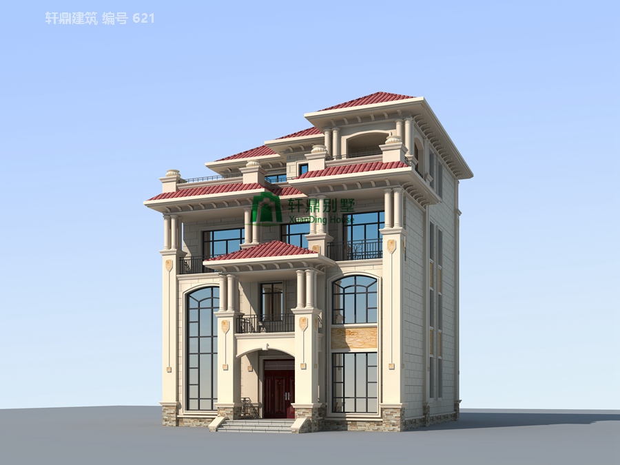 高端歐式四層自建別墅設(shè)計(jì)圖2.jpg 高端歐式四層自建別墅設(shè)計(jì)圖2.jpg