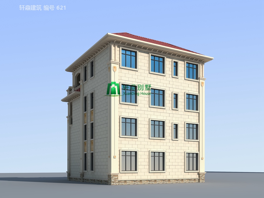 高端歐式四層自建別墅設(shè)計(jì)圖1.jpg 高端歐式四層自建別墅設(shè)計(jì)圖1.jpg