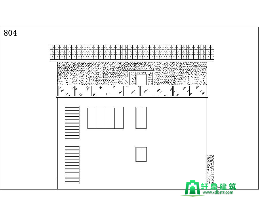 右立面 右立面